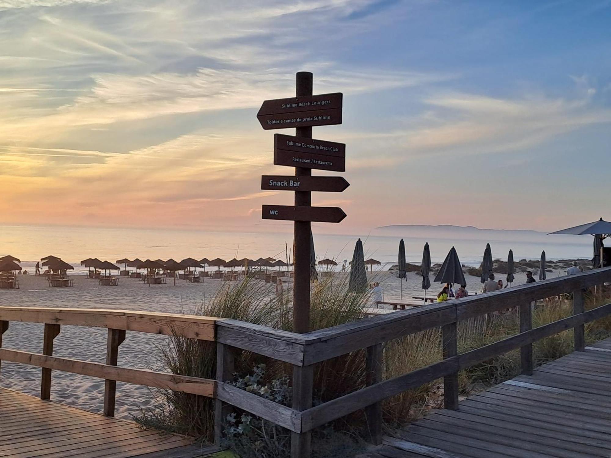 Casa Atlantico Carvalhal Comporta, Apartamento Piscina Aquecida Kültér fotó